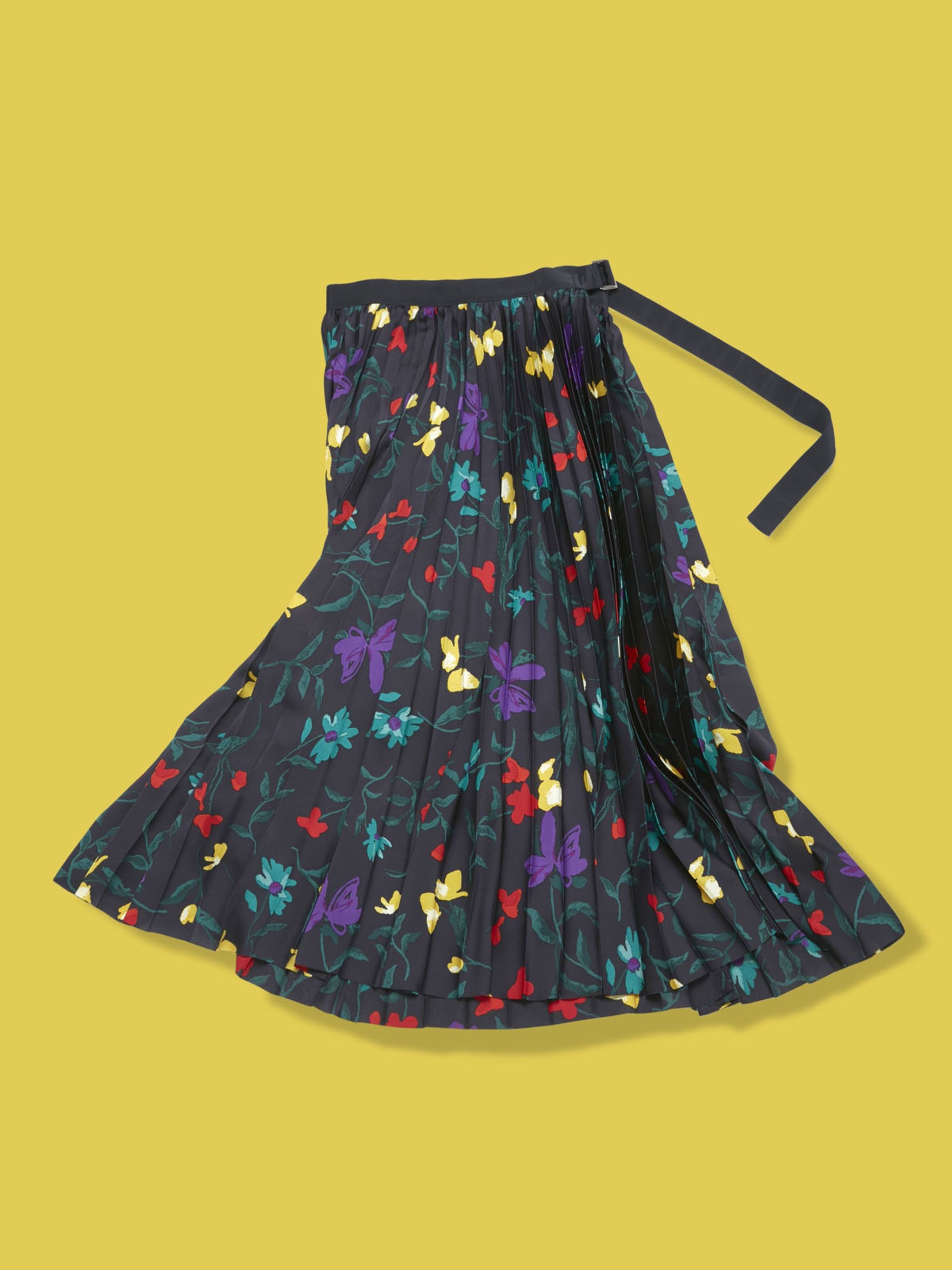 Floral Print Skirt - 2
