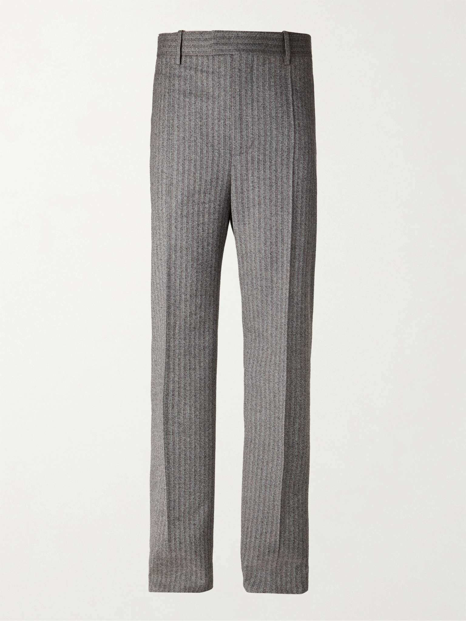 Herringbone Wool-Flannel Suit Trousers - 1