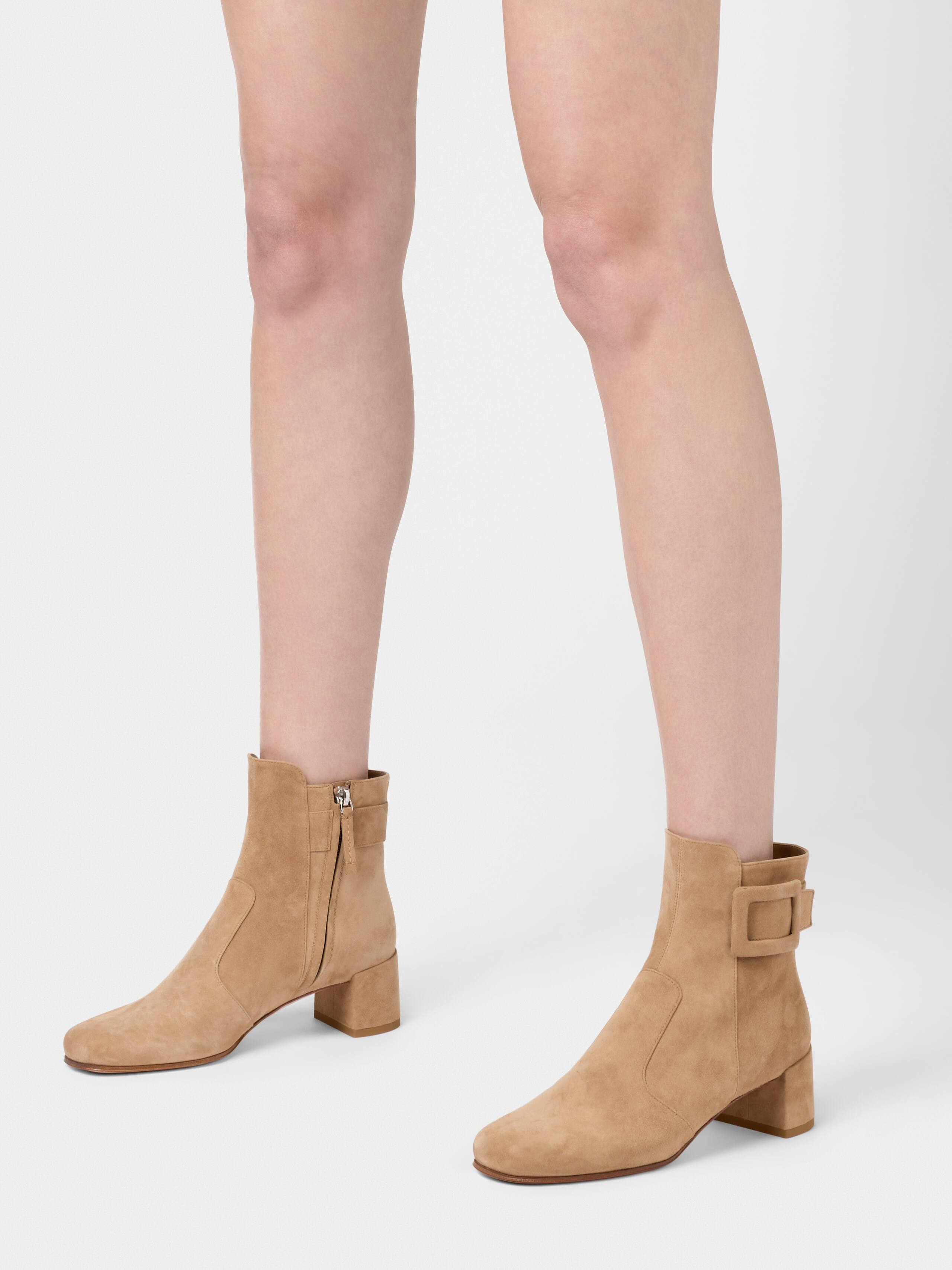 Très Vivier Booties in suede - 9