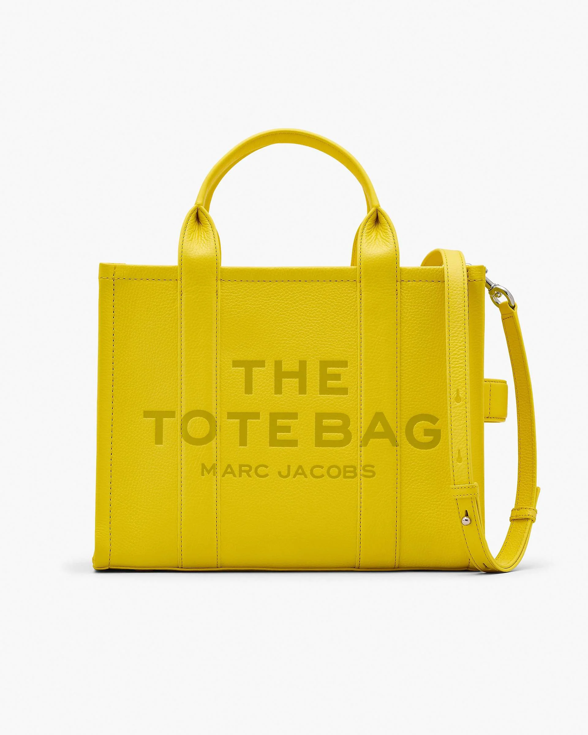 THE LEATHER MEDIUM TOTE BAG - 1