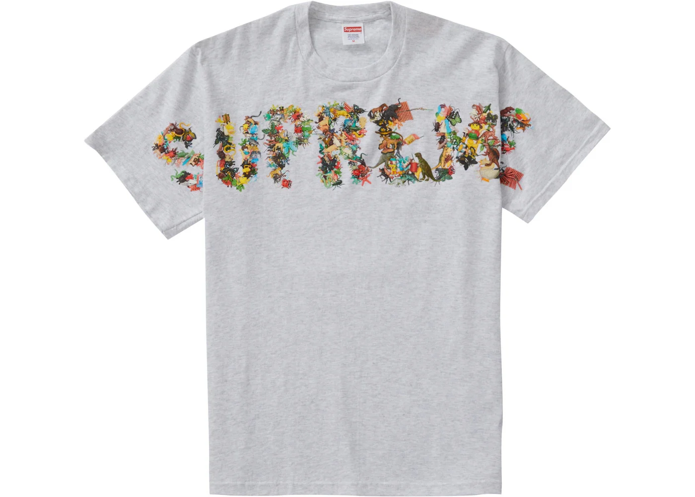 Supreme Toy Pile Tee Ash Grey - 1
