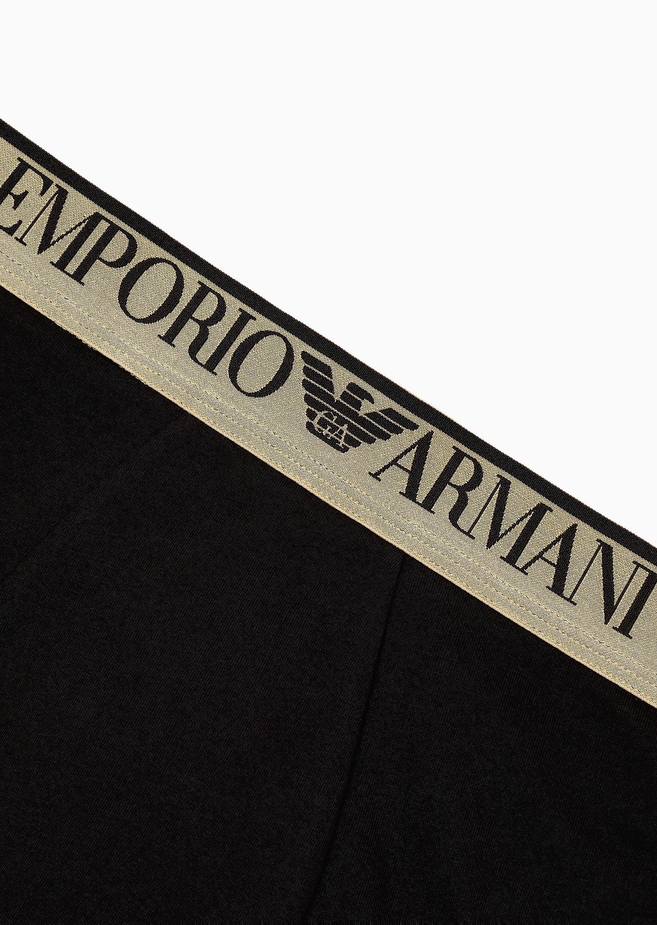 ASV shiny logoband organic-cotton boxer briefs - 4