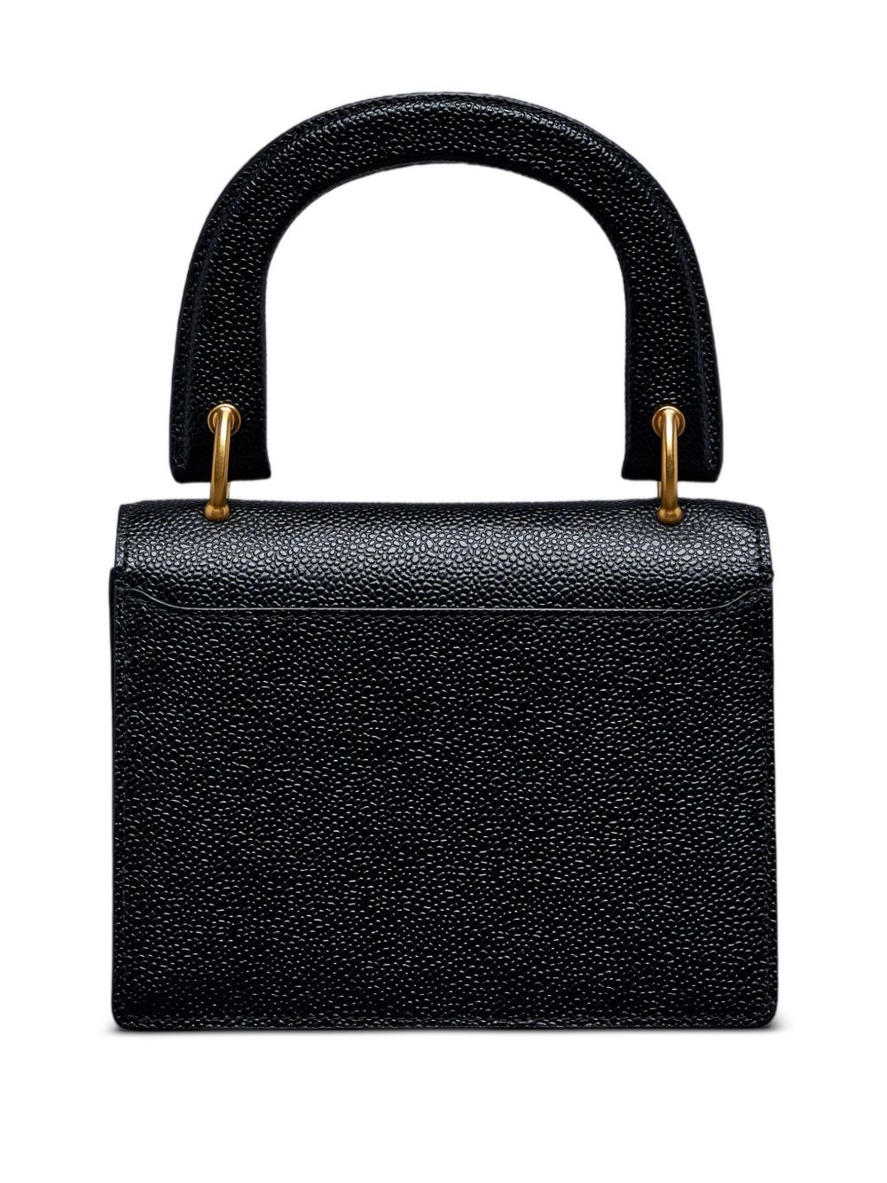 pebble-grain leather tote bag - 2