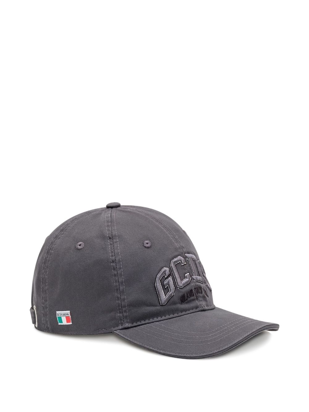 logo-embroidered cap - 3