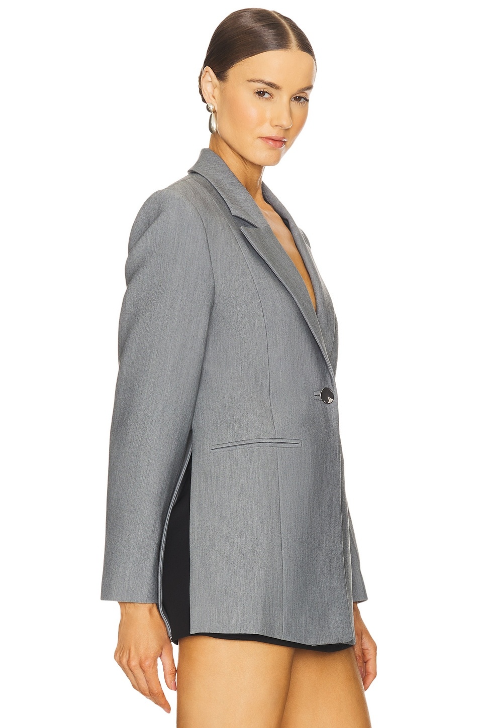 Future Melange Twill Suiting Blazer - 2