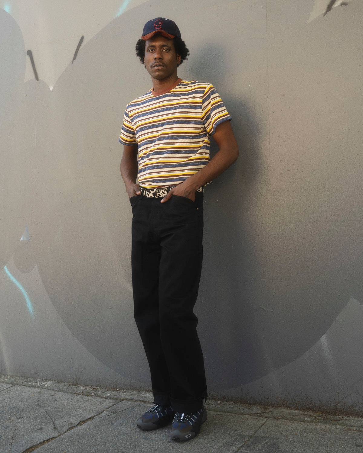 Toni Stripe T-shirt - Yellow Multi - 4