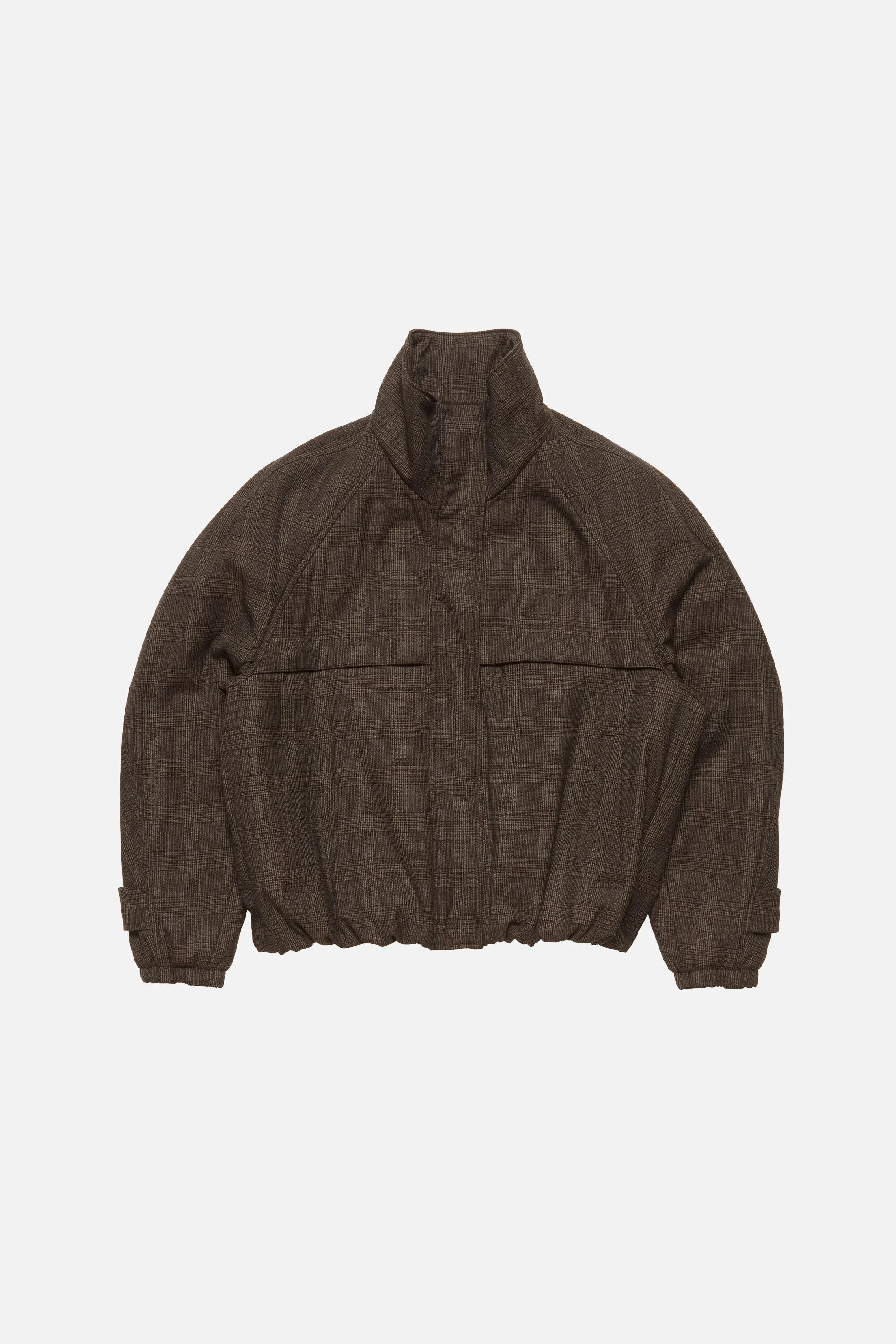 Wool jacket - Brown/black - 1