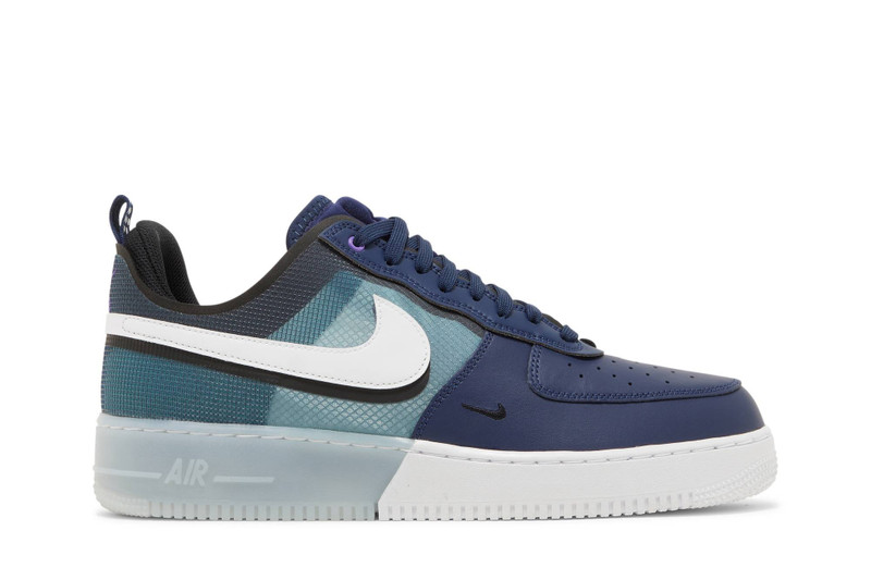 Air Force 1 React 'Midnight Navy Teal' - 1