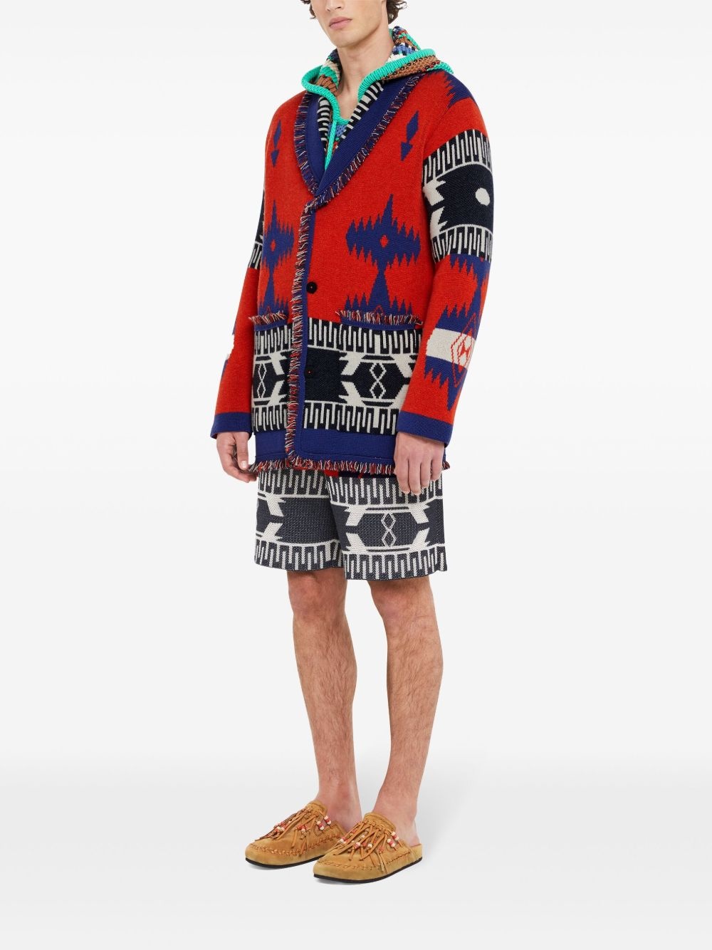 Icon Jacquard cardigan - 4