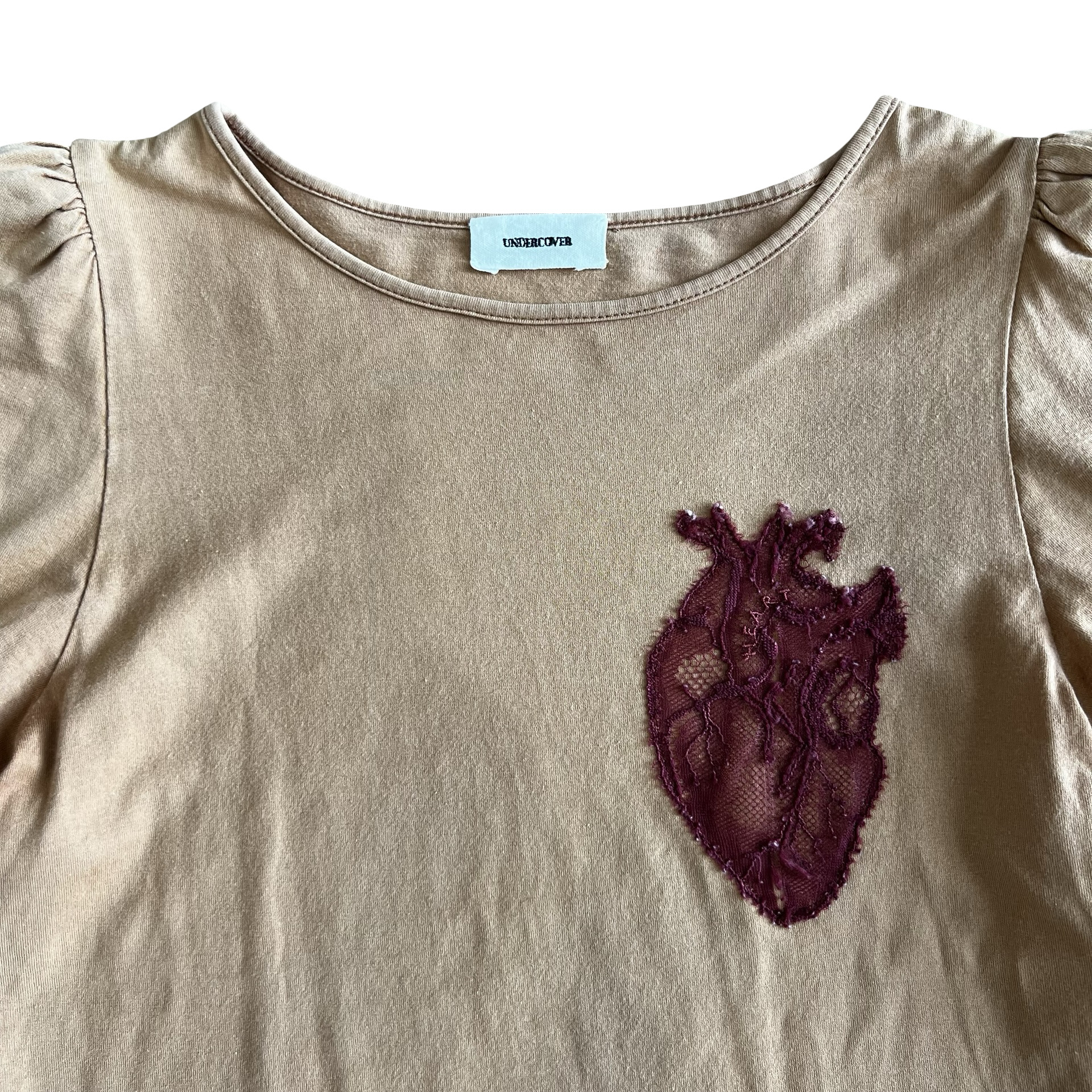 Undercover Heart Embroidered Blouse SZ 1 - 2