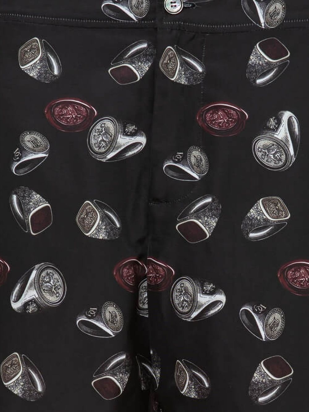 ring-seal print swim shorts - 2
