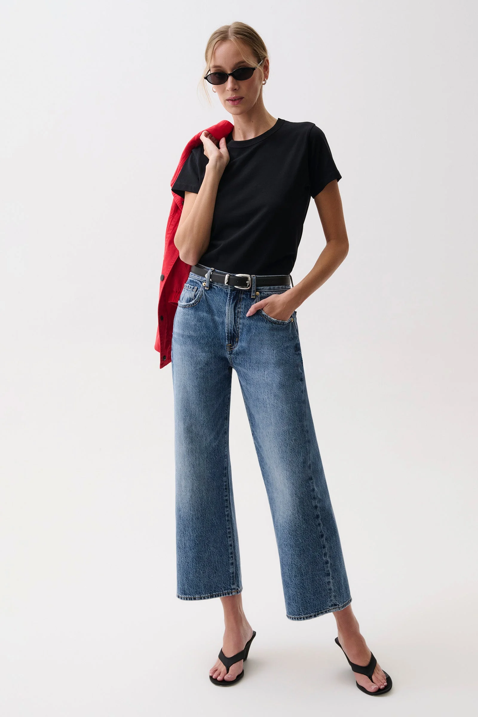 LARSEN ANKLE RELAXED FLARE - STARDEW - 1