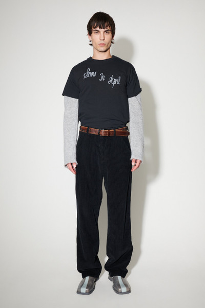 Our Legacy Chino 22 Black Corduroy outlook