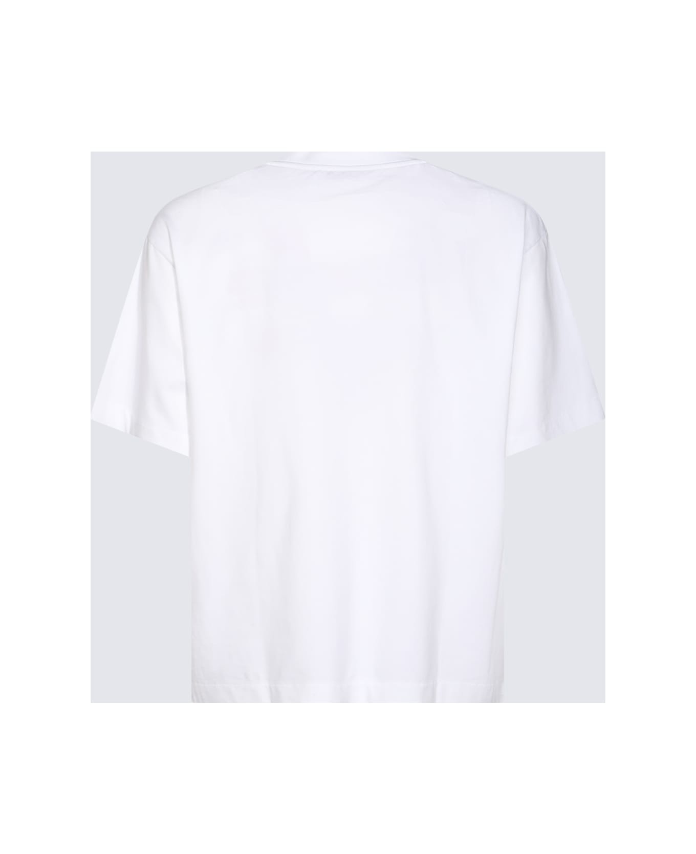 White Cotton T-shirt - 2