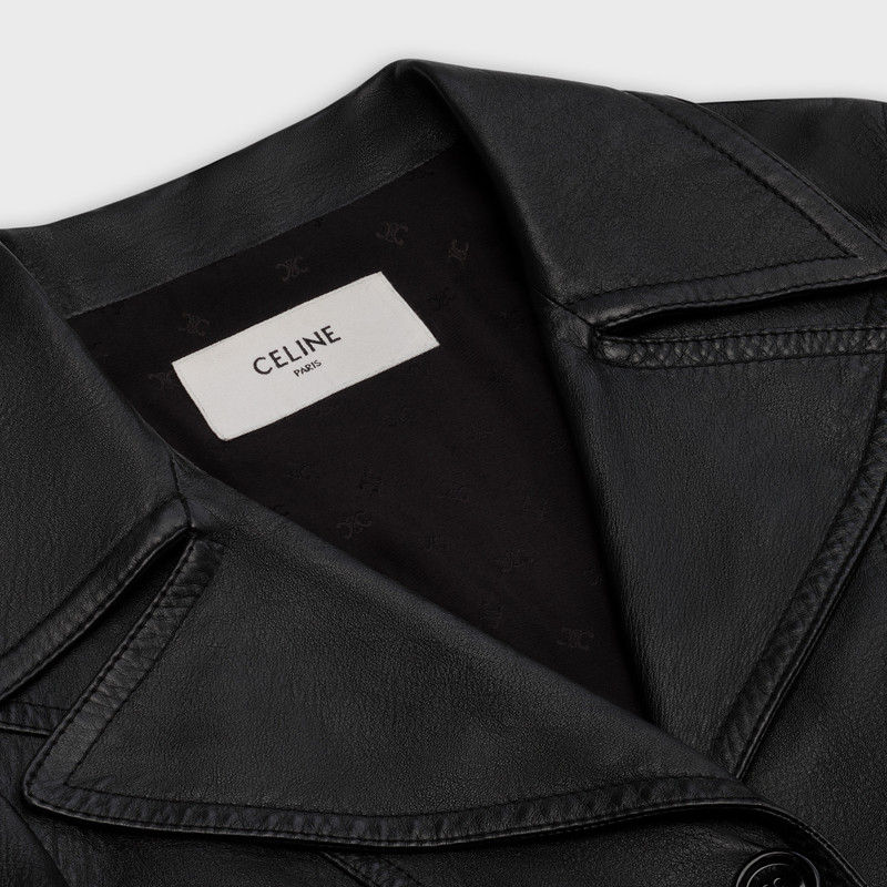 LONG COAT IN SUPPLE LAMBSKIN LEATHER 3