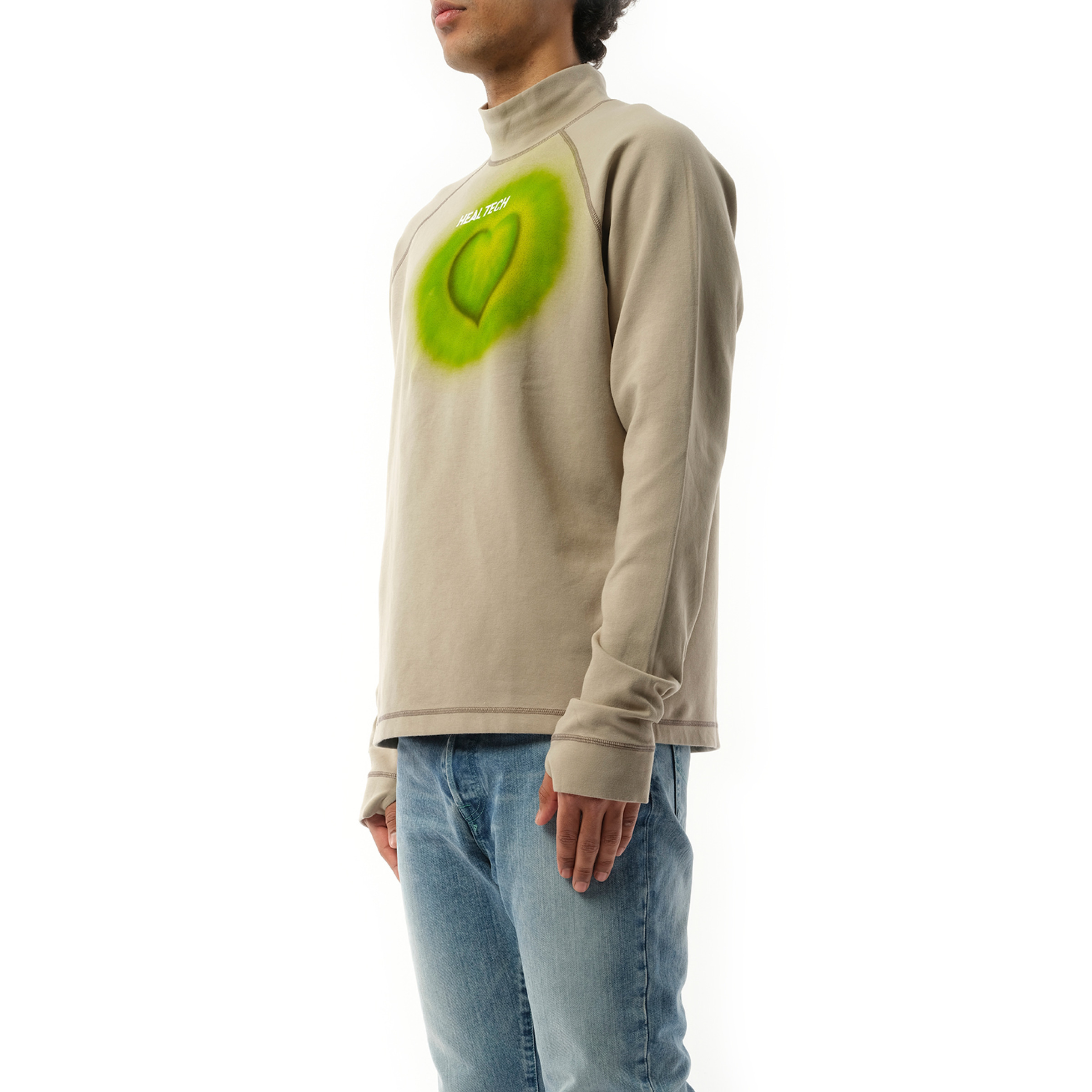 Healtech Airbrush High Neck in Khaki - 5