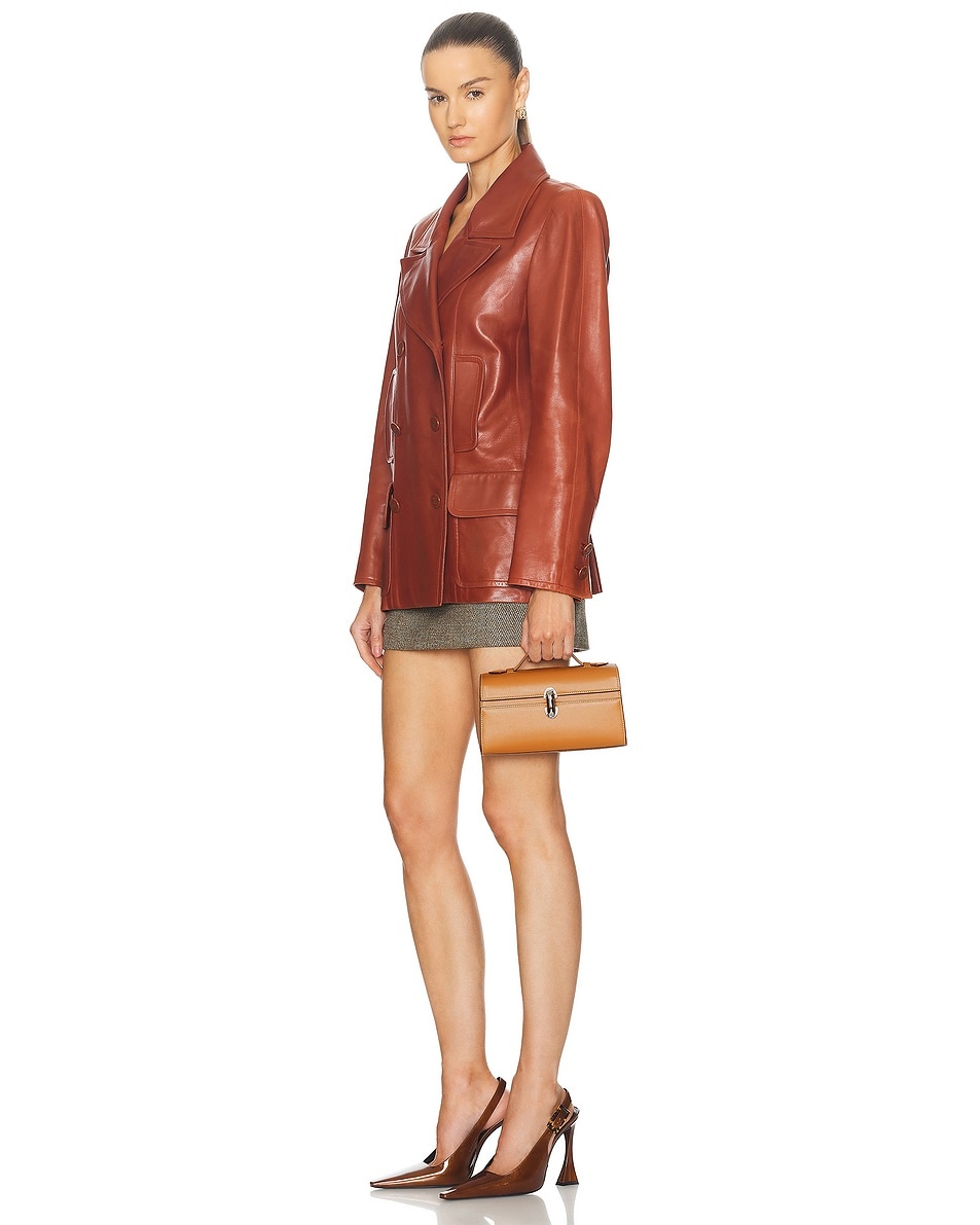 【送料&関税込】Stella McCartney Clasp-embellished Mid-rise Stella McCartney Clasp-Embellished Mid-Rise Mini Skirt