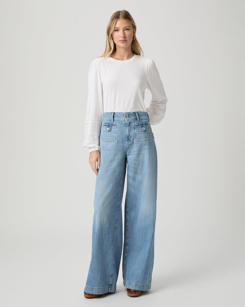 PAIGE Cameron Wide Leg Jean outlook