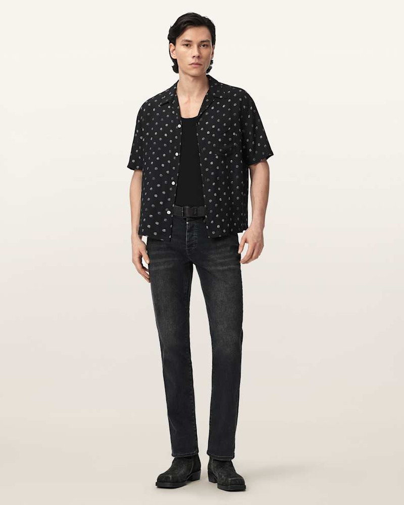 ALLSAINTS UPTON SHORT SLEEVE BOXY SHIRT outlook