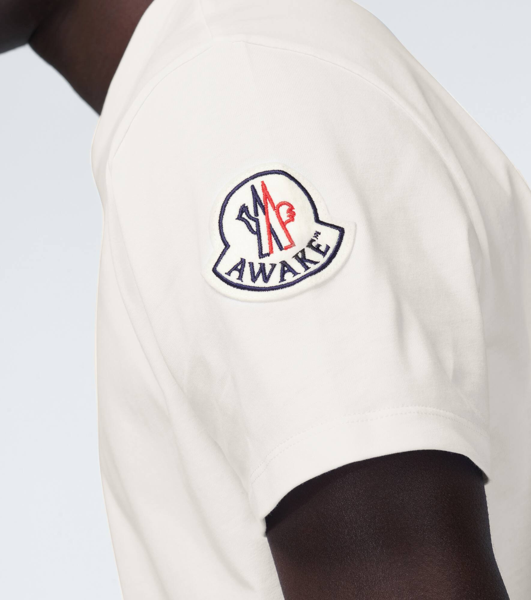 2 MONCLER 1952 & AWAKE NY logo cotton T-shirt - 5