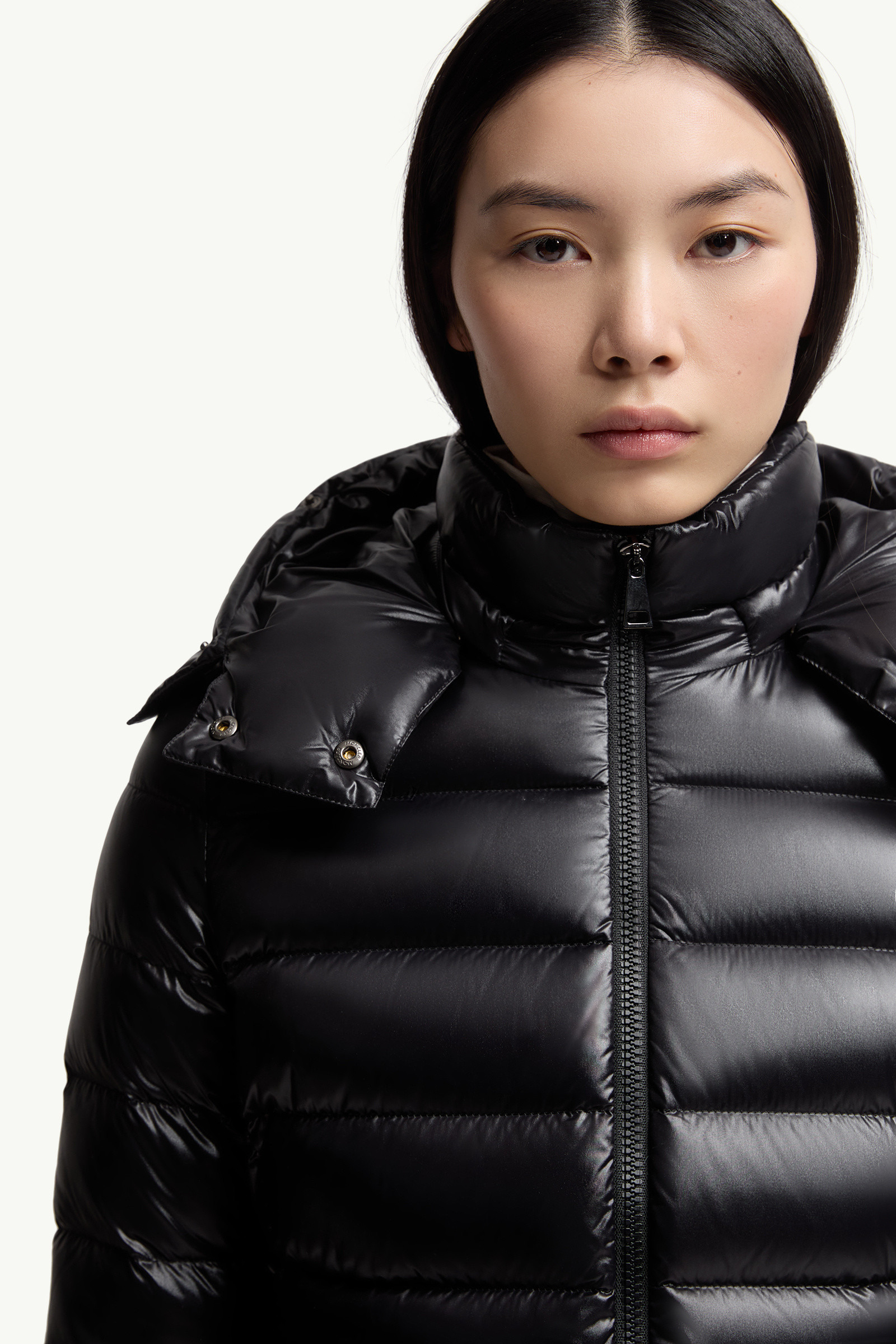 Badyf Faux Fur-Trimmed Hooded Short Down Jacket - 7