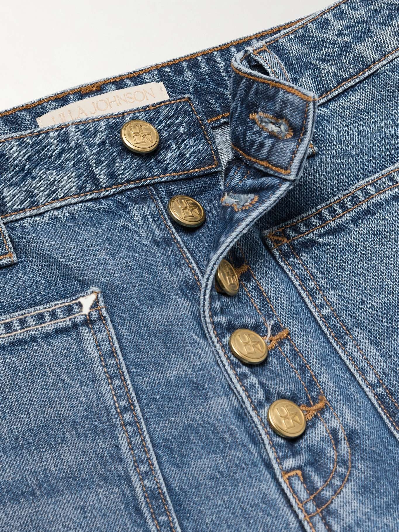 The Gwynne high-rise flared jeans Mid denim - 5