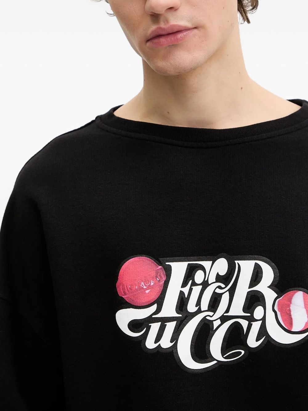 logo-print sweatshirt - 3