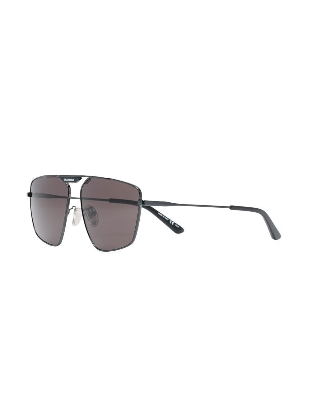 square-frame tinted sunglasses - 2