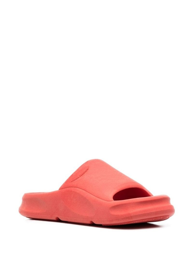 Heron Preston logo-embossed rubber slides outlook