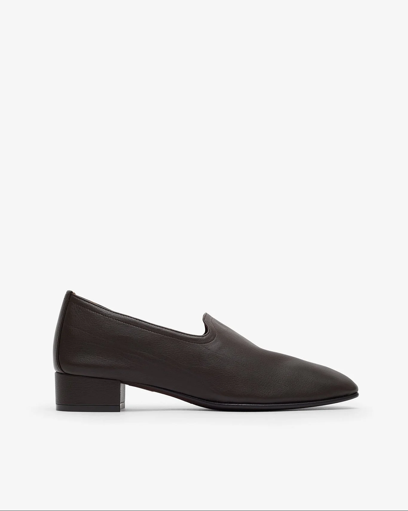 Soft Touch 30 soft leather dark brown loafers - 1