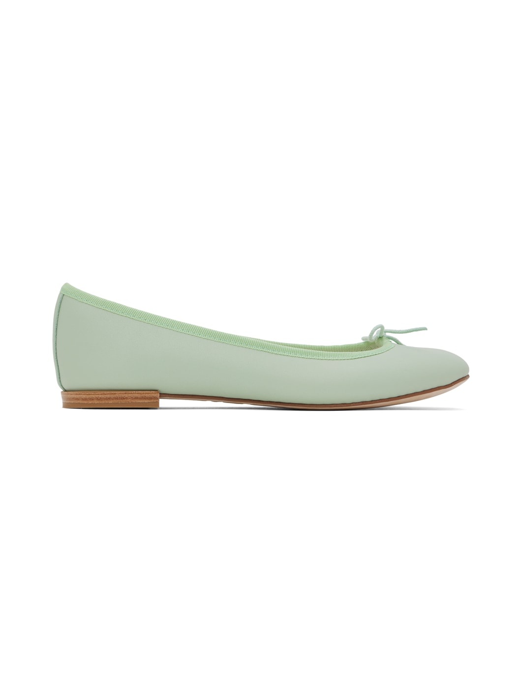 Green Cendrillon Ballerina Flats - 1