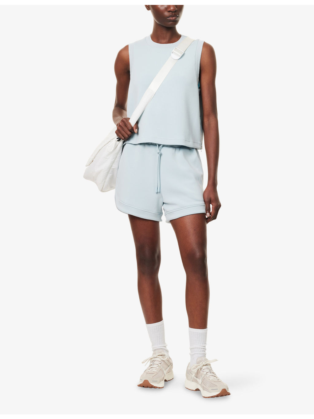 Ollie high-rise stretch-jersey shorts - 2