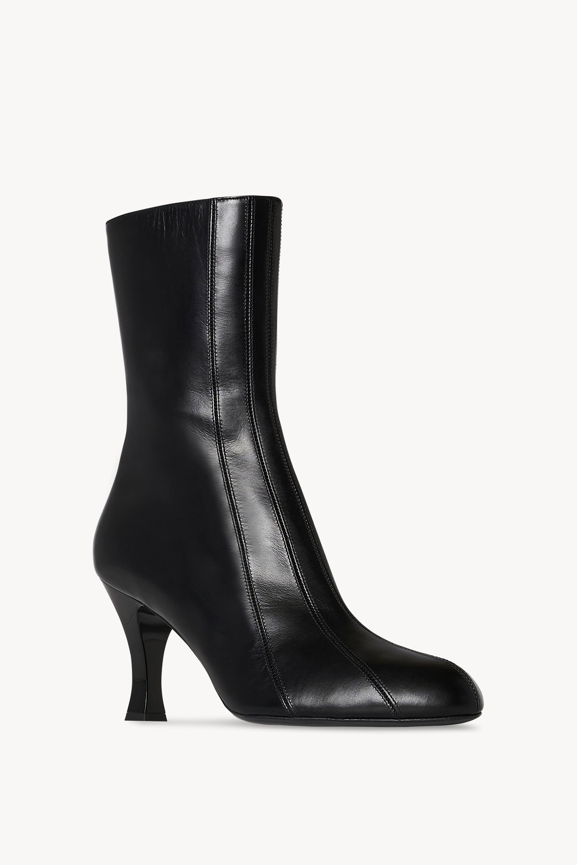 The Row Spencer Bootie in Leather | REVERSIBLE