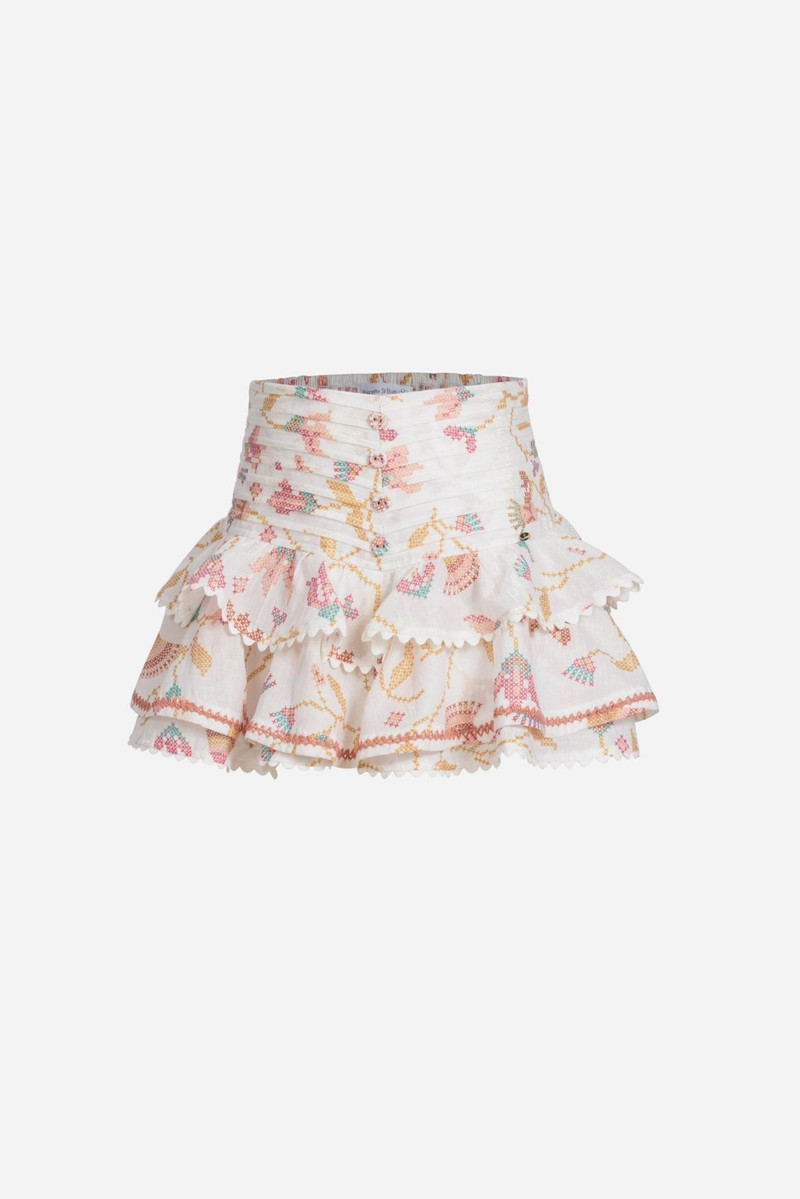 Mini Skirt Alizee for girls - Pink Ylang Ylang 1
