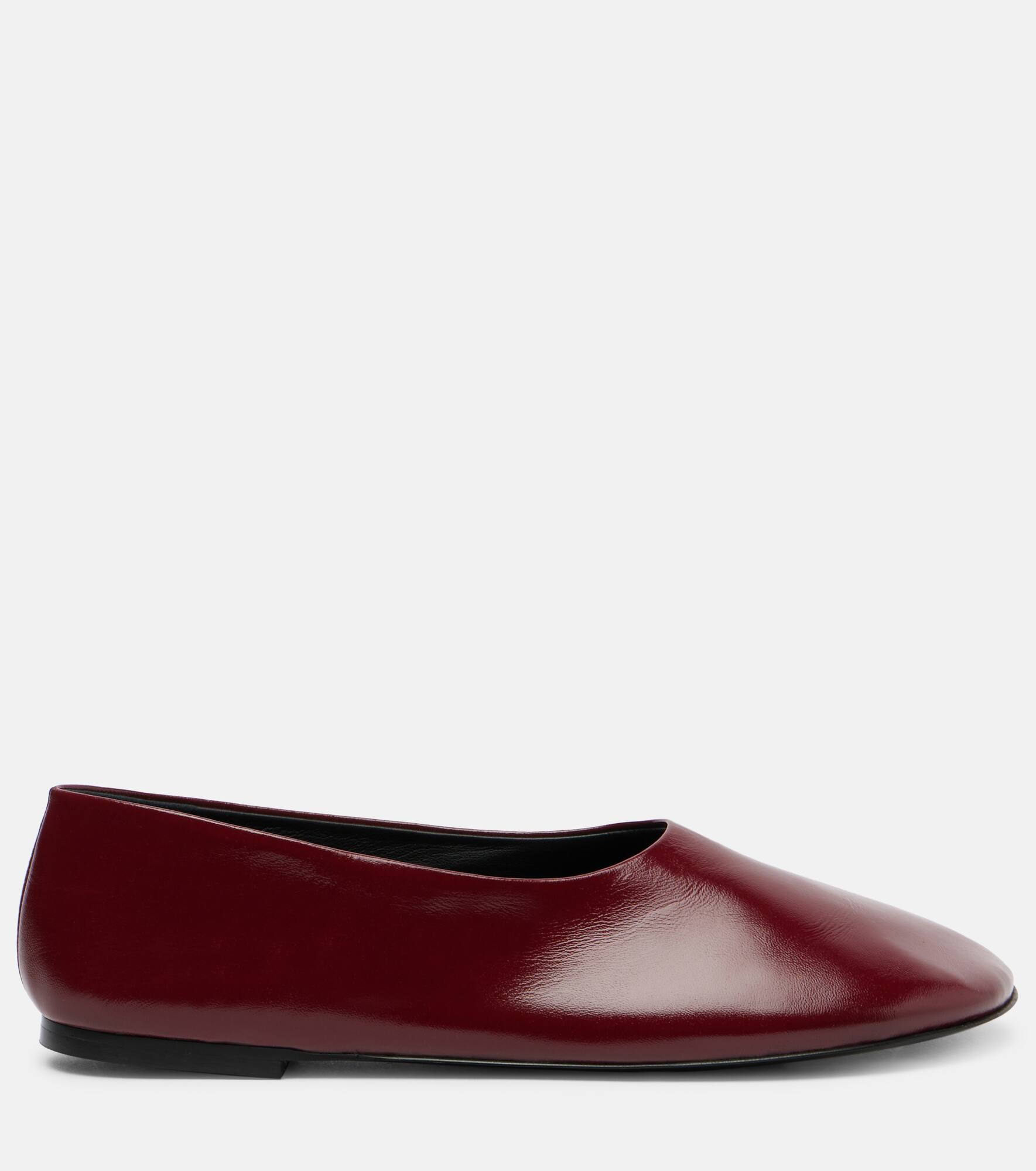 Glove leather ballet flats - 4