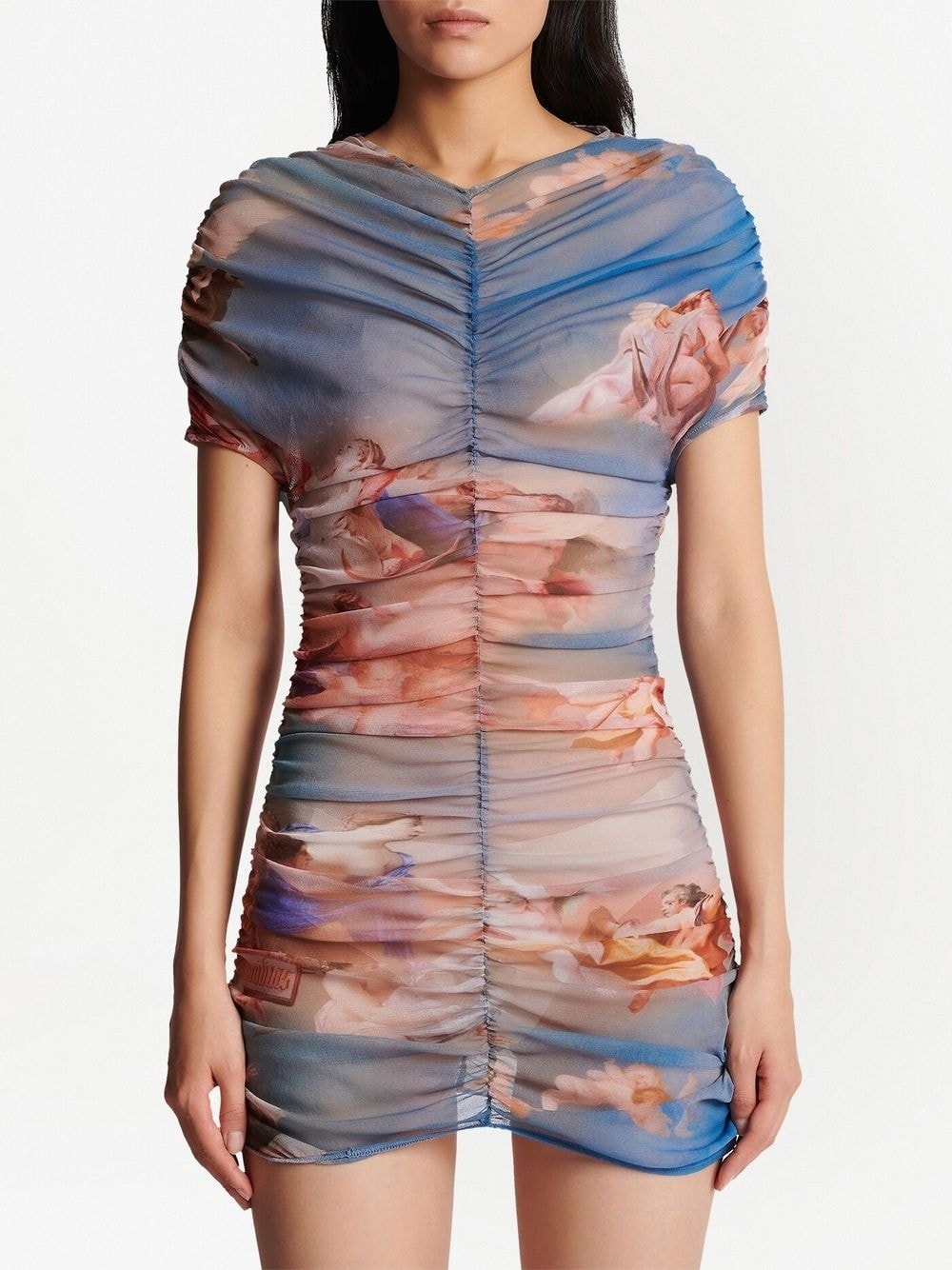 abstract tulle dress - 4