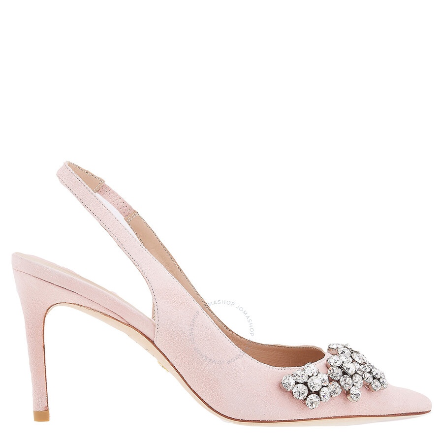 Stuart Weitzman Crystal Fleur 85 Pumps - 1