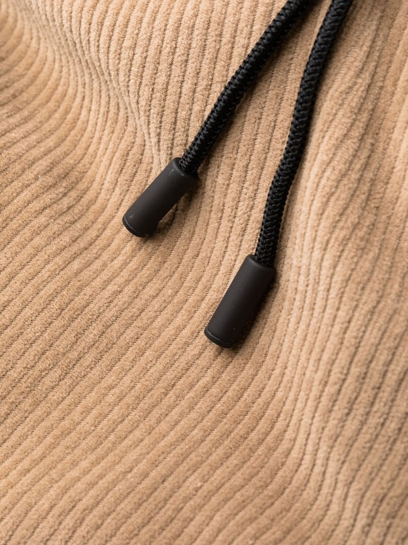 side-stripe corduroy track pants 7