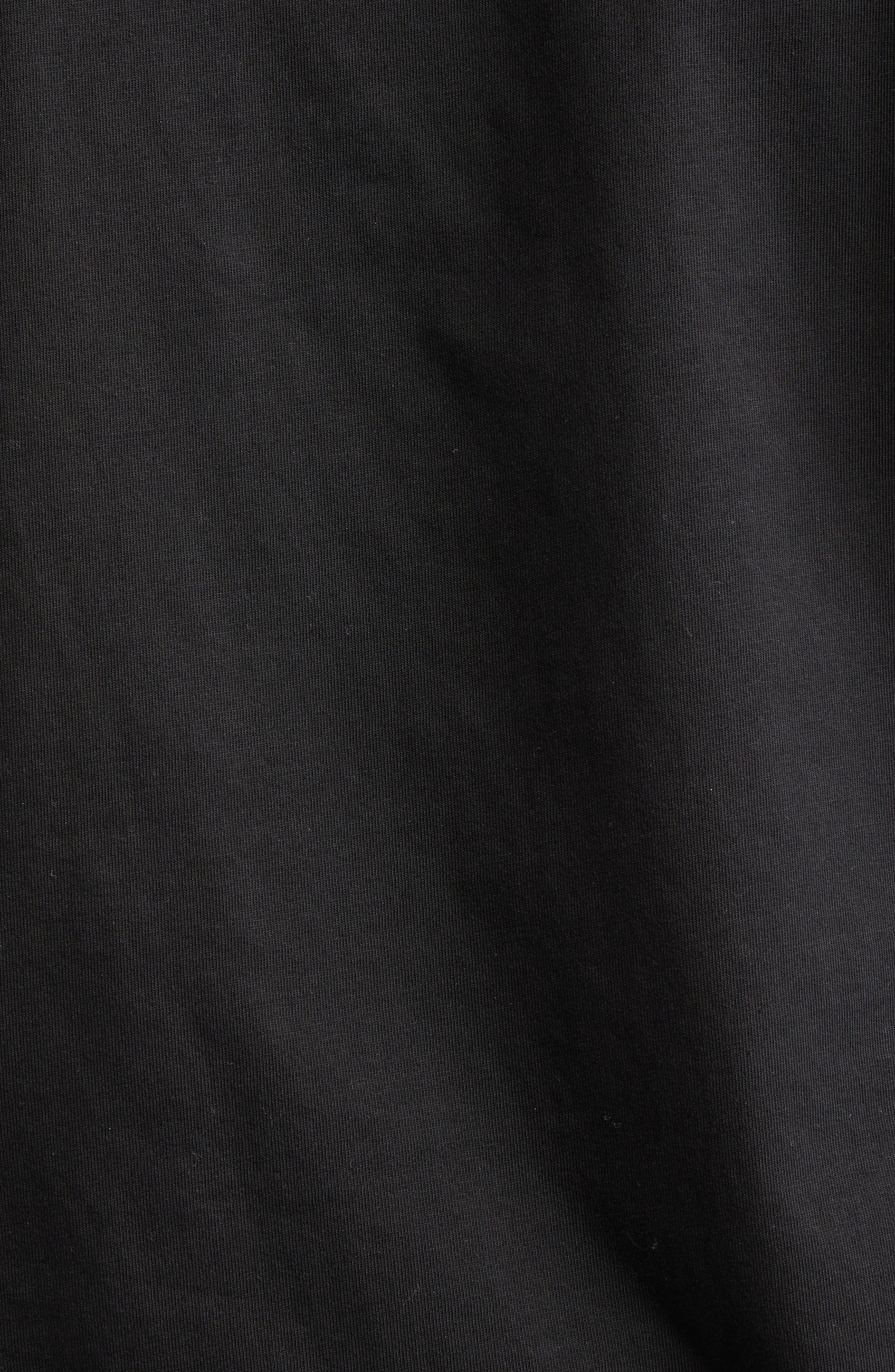 3.1 Phillip Lim Mixed Media Short Sleeve Dress in Black-White Multi at Nordstrom - 6