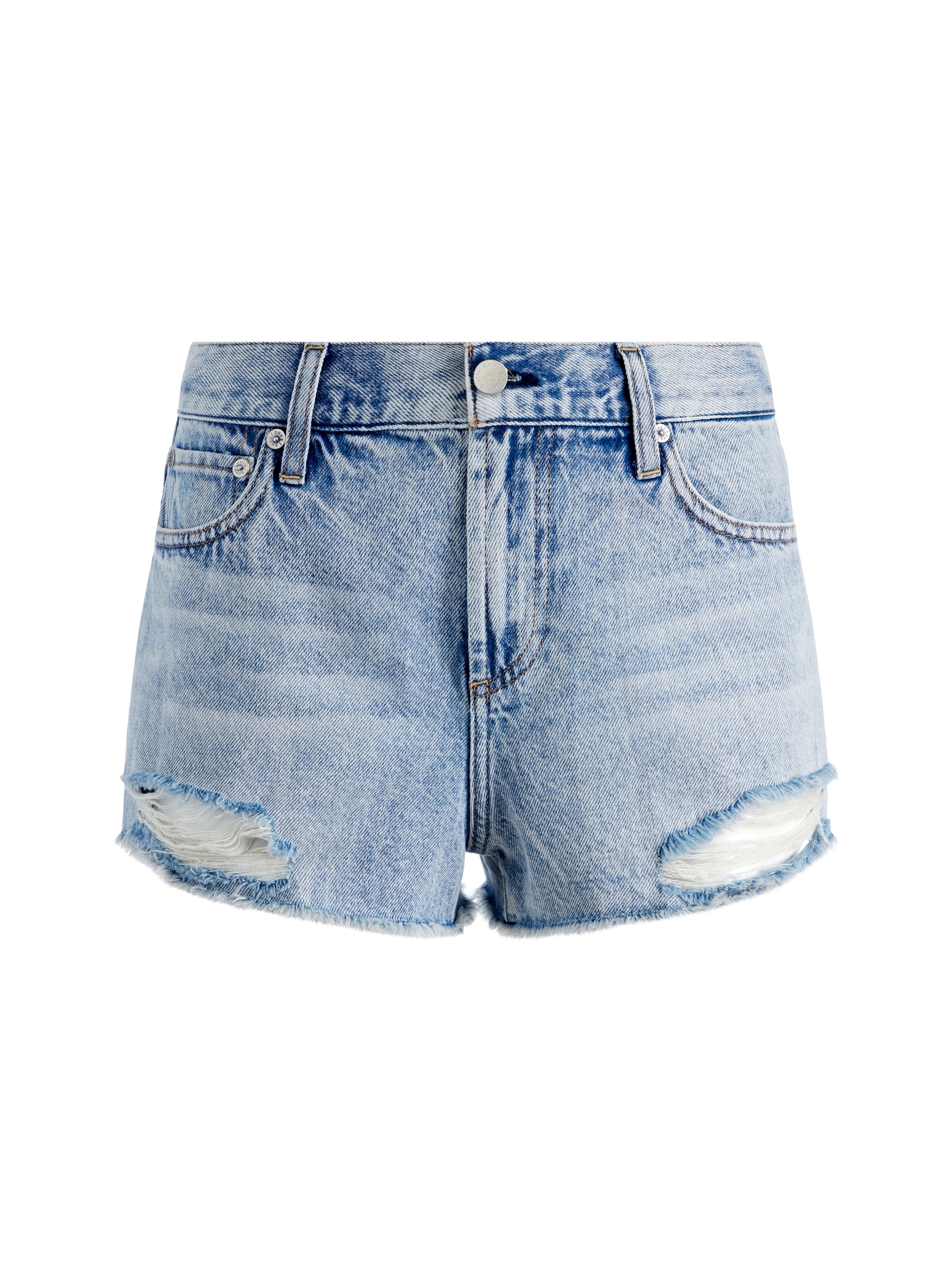 AMAZING HIGH RISE DENIM VINTAGE SHORT - 1