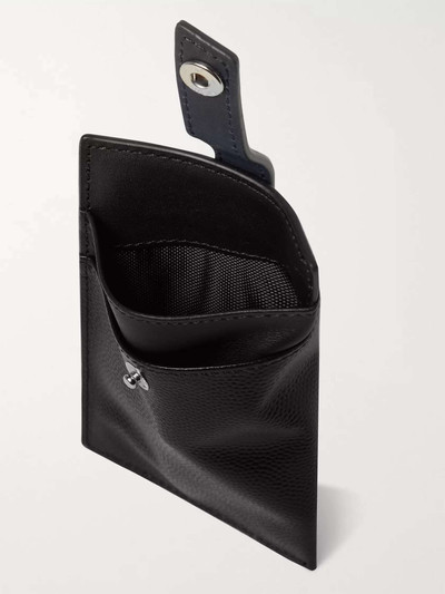 WANT Les Essentiels Pebble-Grain Leather Cardholder with Money Clip outlook