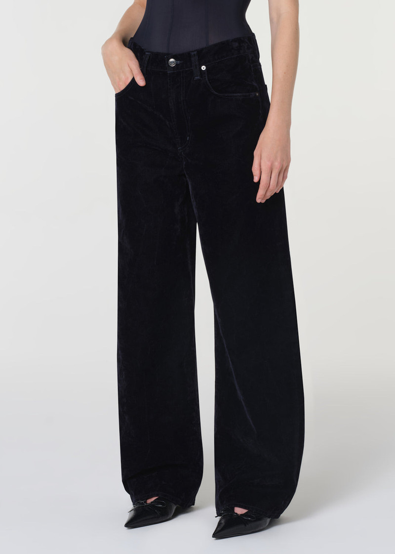 LOW CURVE JEAN (VELVET) IN BLUE CRUSH 6