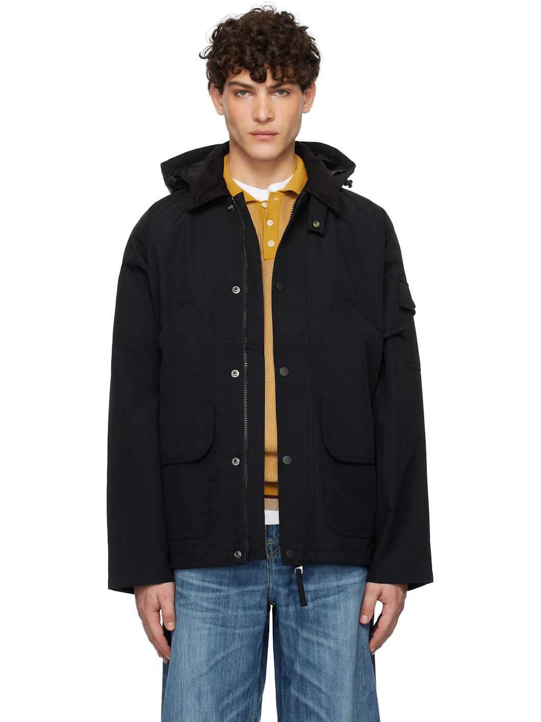 Black Clarton Jacket - 1