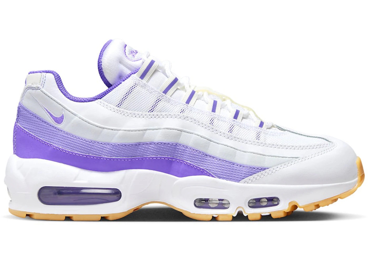 Nike Air Max 95 White Space Purple Gum - 1