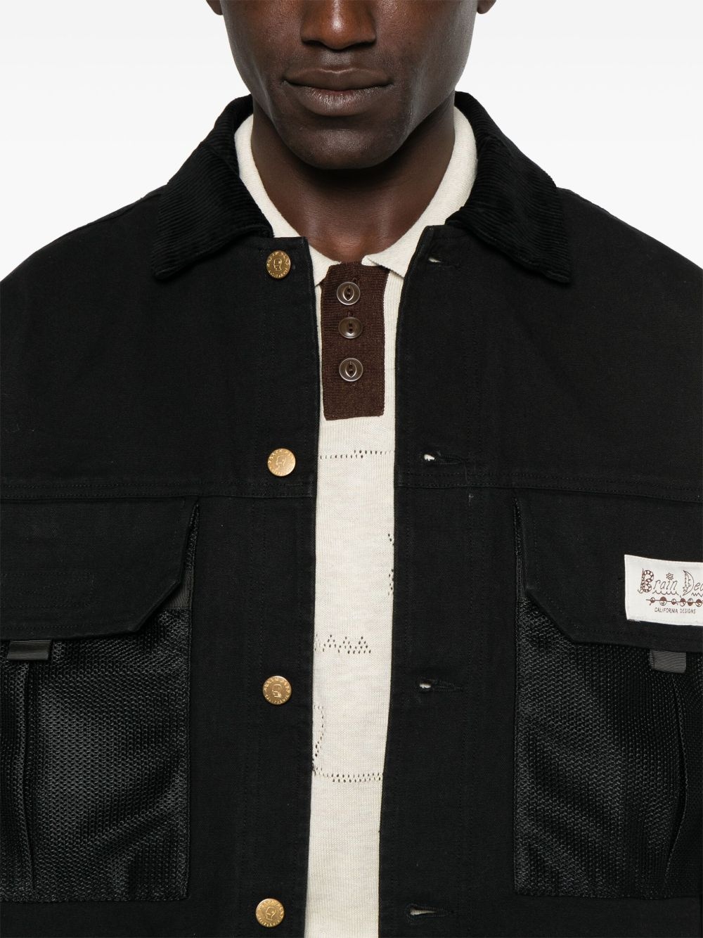 cropped chore jacket - 5