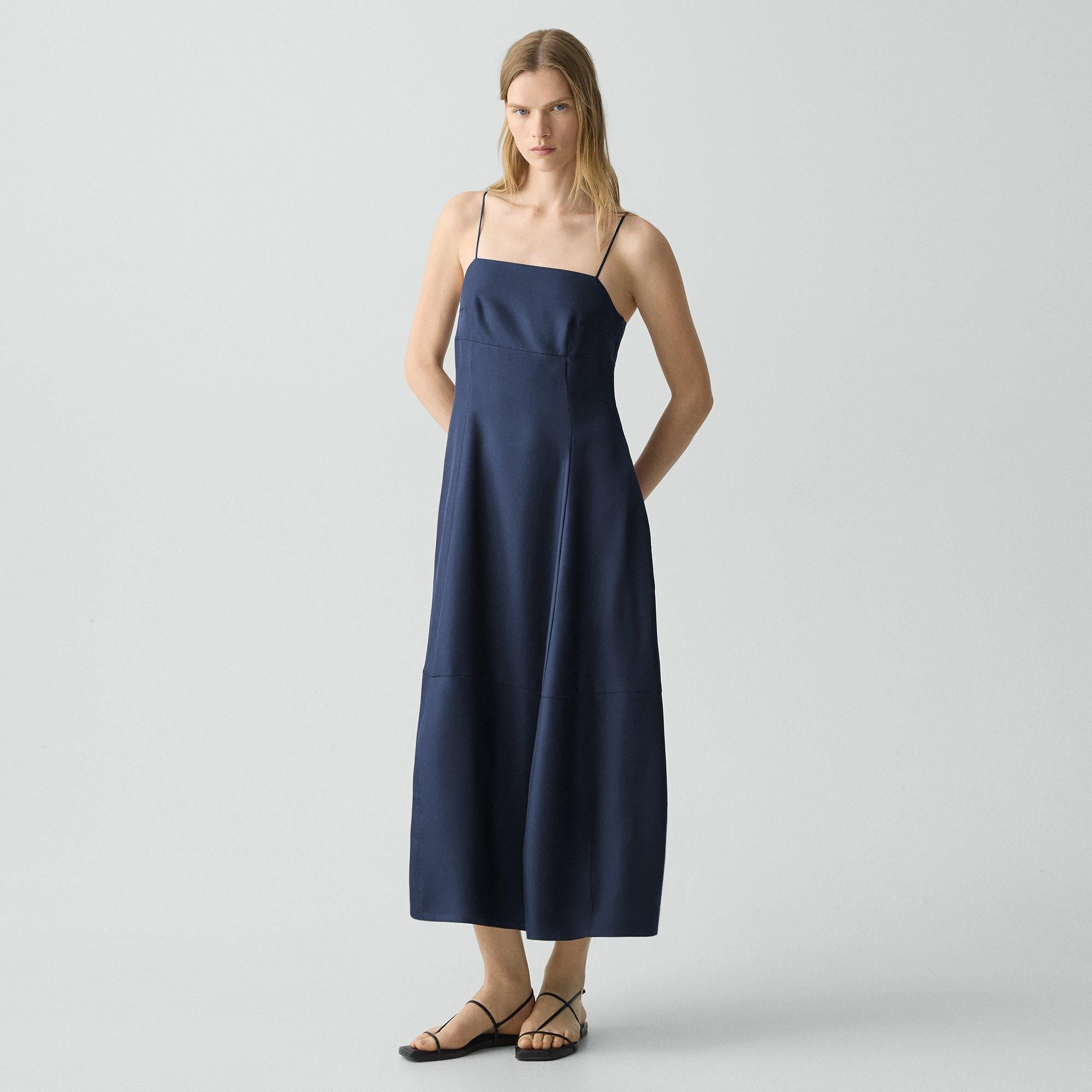 Parachute Dress in Mod Silk Twill - 3