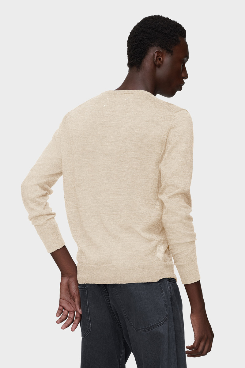 Wool-blend patch sweater 4