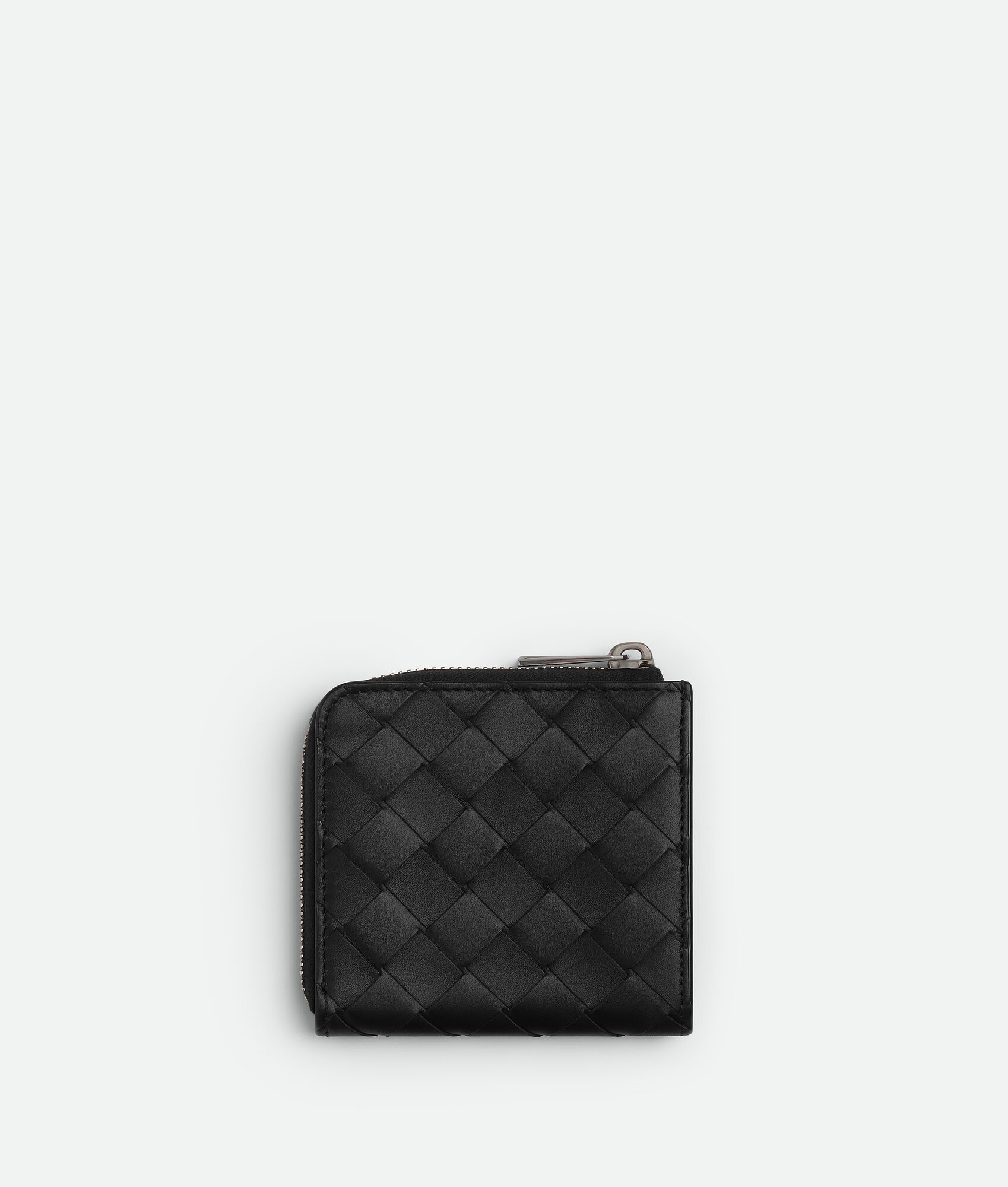 Intrecciato Square Zip Around Wallet - 3