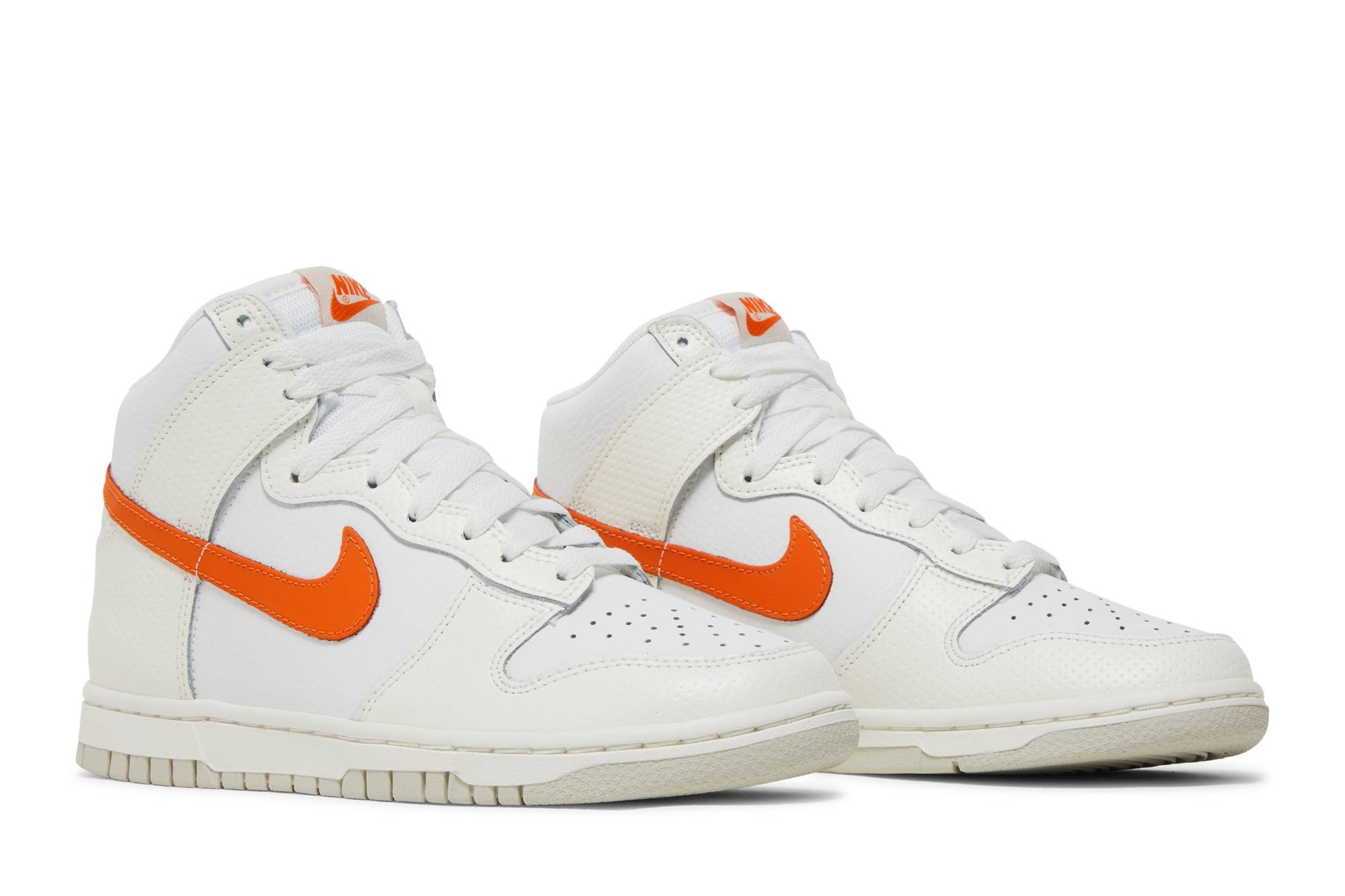 Wmns Dunk High 'White Magma Orange' - 8