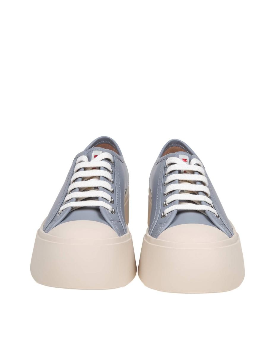 Marni MARNI LEATHER LACE-UP SNEAKERS - 3